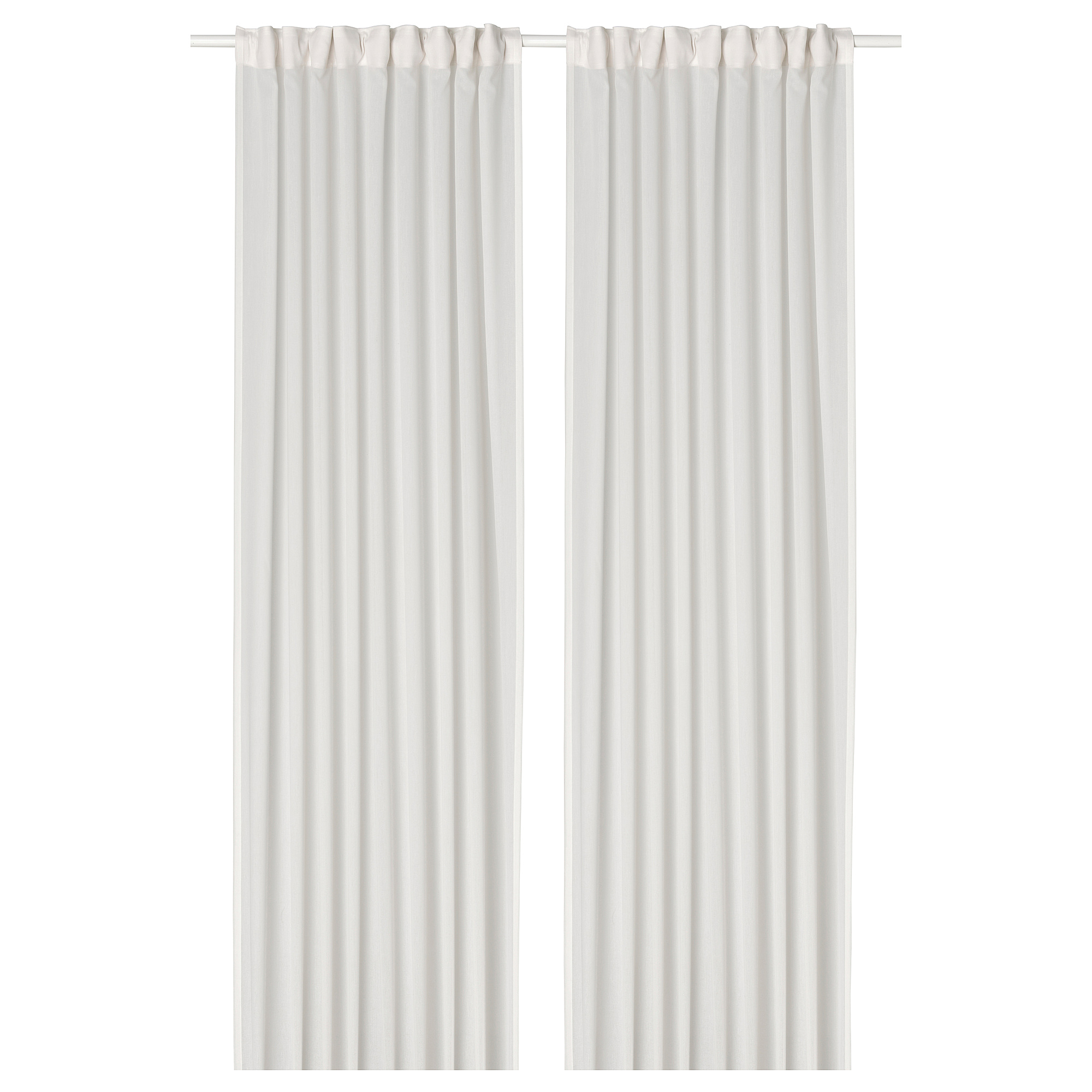 ROSENROBINIA - 窗紗，一對, 白色, 145x250 厘米| IKEA 香港及澳門