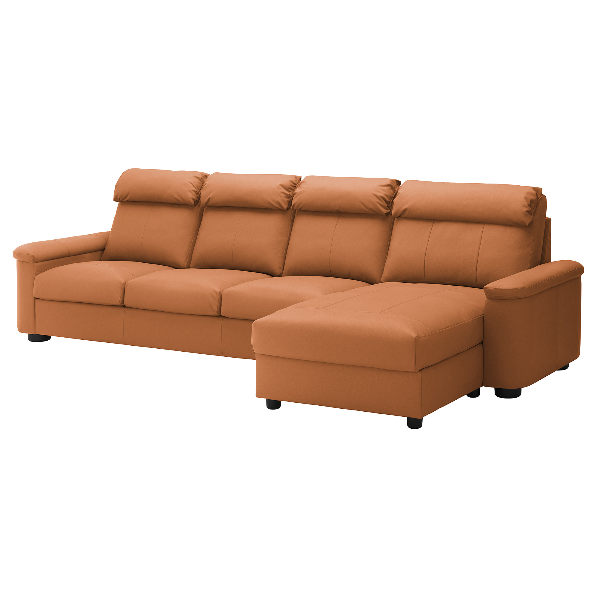 Lidhult 4 Seat Sofa With Chaise Longuegrannbomstad Golden Brown Ikea Hong Kong And Macau 