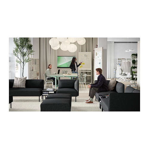 LILLEHEM 5-seat modular sofa with side table