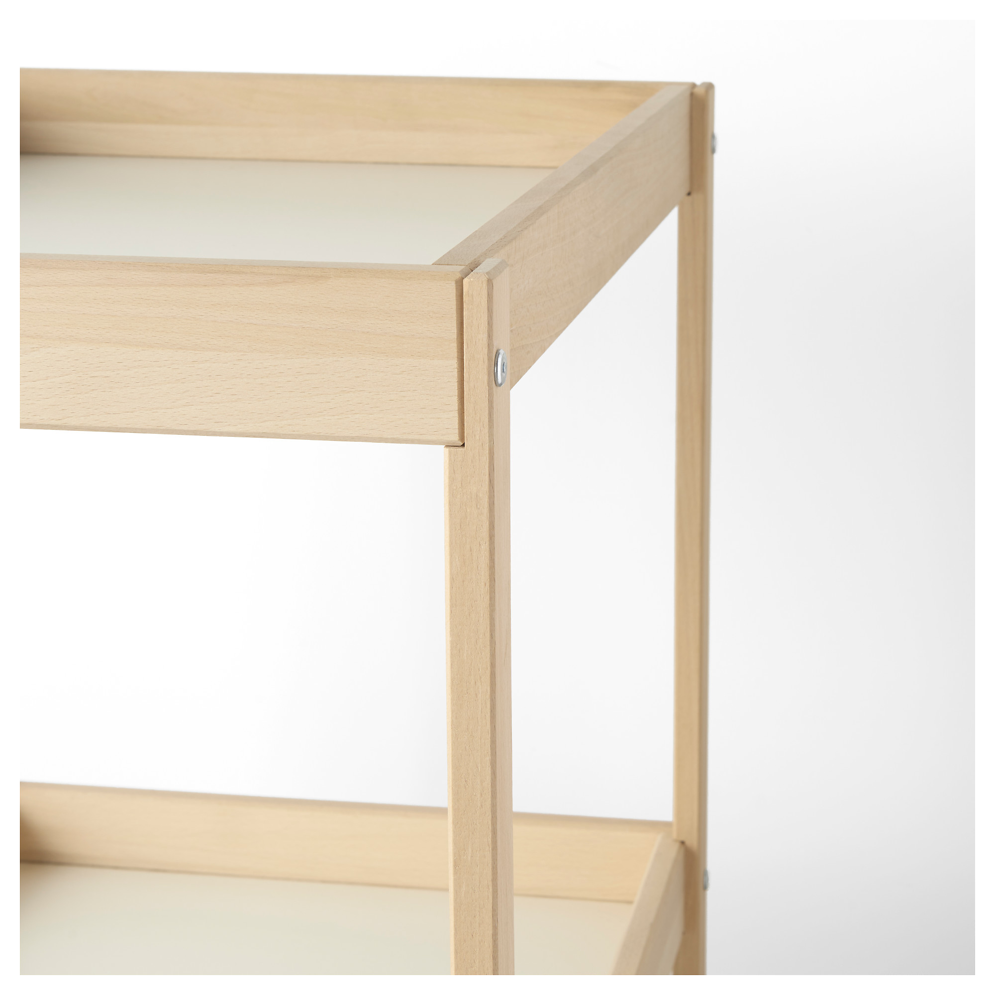 bookshelf changing table combo