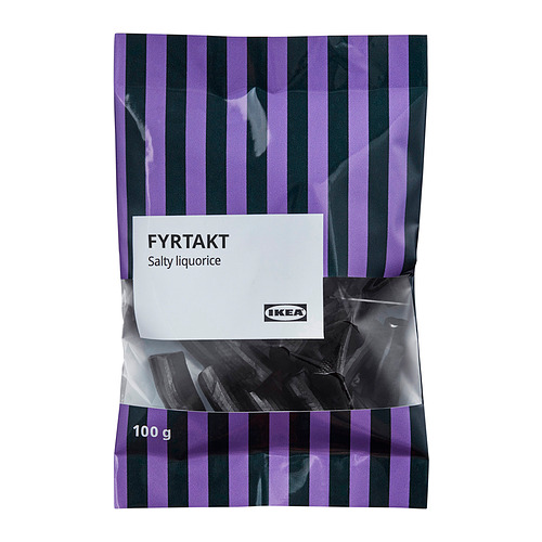 FYRTAKT 鹹甘草糖