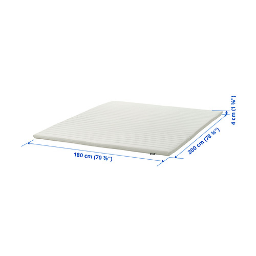 NÄSFJÄLLET mattress pad