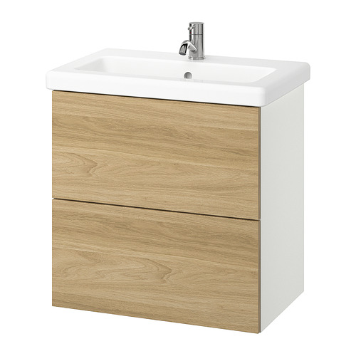 TVÄLLEN/ENHET wash-stnd w drawers/wash-basin/tap