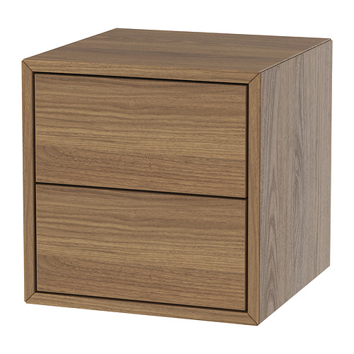 EKET wall cabinet with 2 drawers