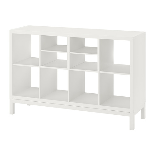 KALLAX shelving unit with underframe