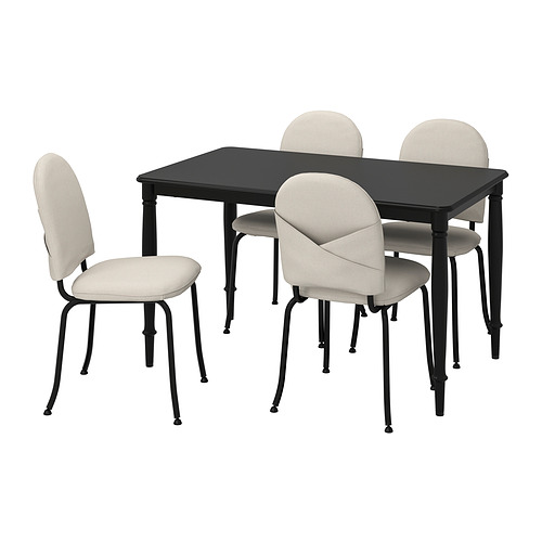 DANDERYD/EBBALYCKE table and 4 chairs