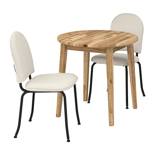 EBBALYCKE/NACKANÄS table and 2 chairs