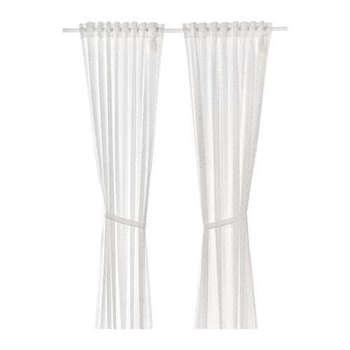 LEN Drap housse, blanc, 70x160 cm - IKEA