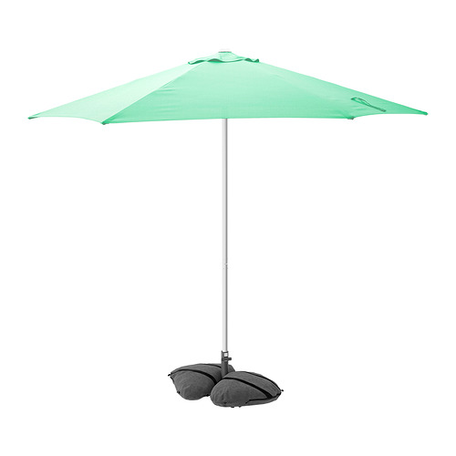 IGGÖN/HÖGÖN parasol with base