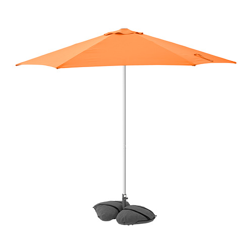 IGGÖN/HÖGÖN parasol with base