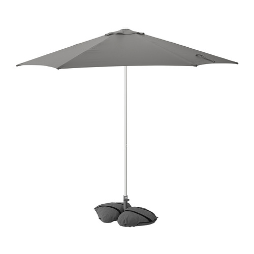 IGGÖN/HÖGÖN parasol with base