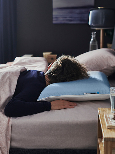 KVARNVEN ergonomic pillow, stomach sleeper