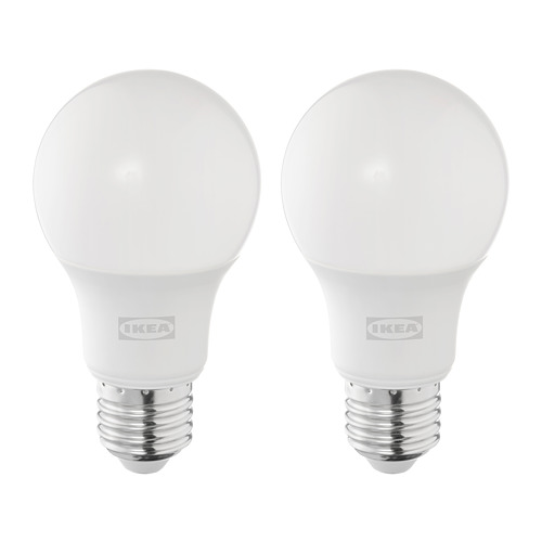 LUNNOM Ampoule poire LED E14 100 lumen, transparent - IKEA