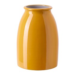 KOPPARBJÖRK - 花瓶, 鮮黃色, 21 厘米| IKEA 香港及澳門
