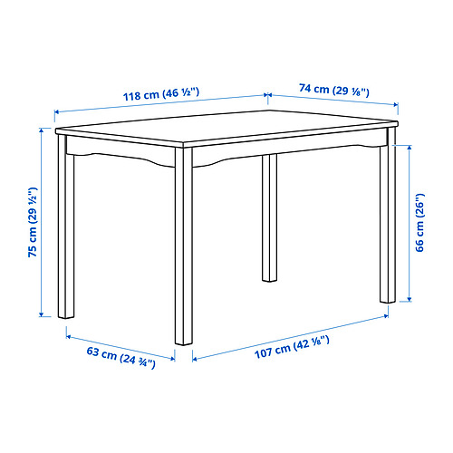 HAUGA table