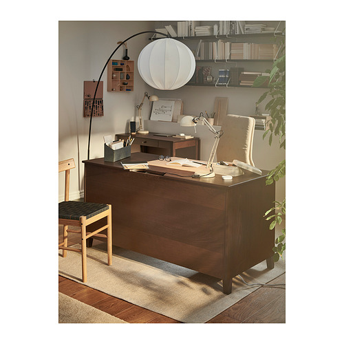 IDANÄS - 書檯, 褐色, 152x70 厘米| IKEA 香港及澳門