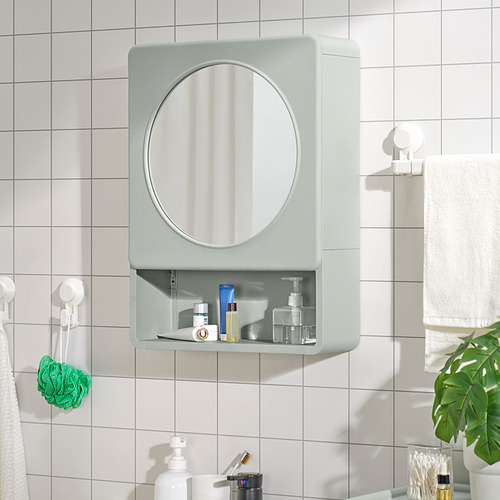 IVÖSJÖN mirror cabinet with 1 door