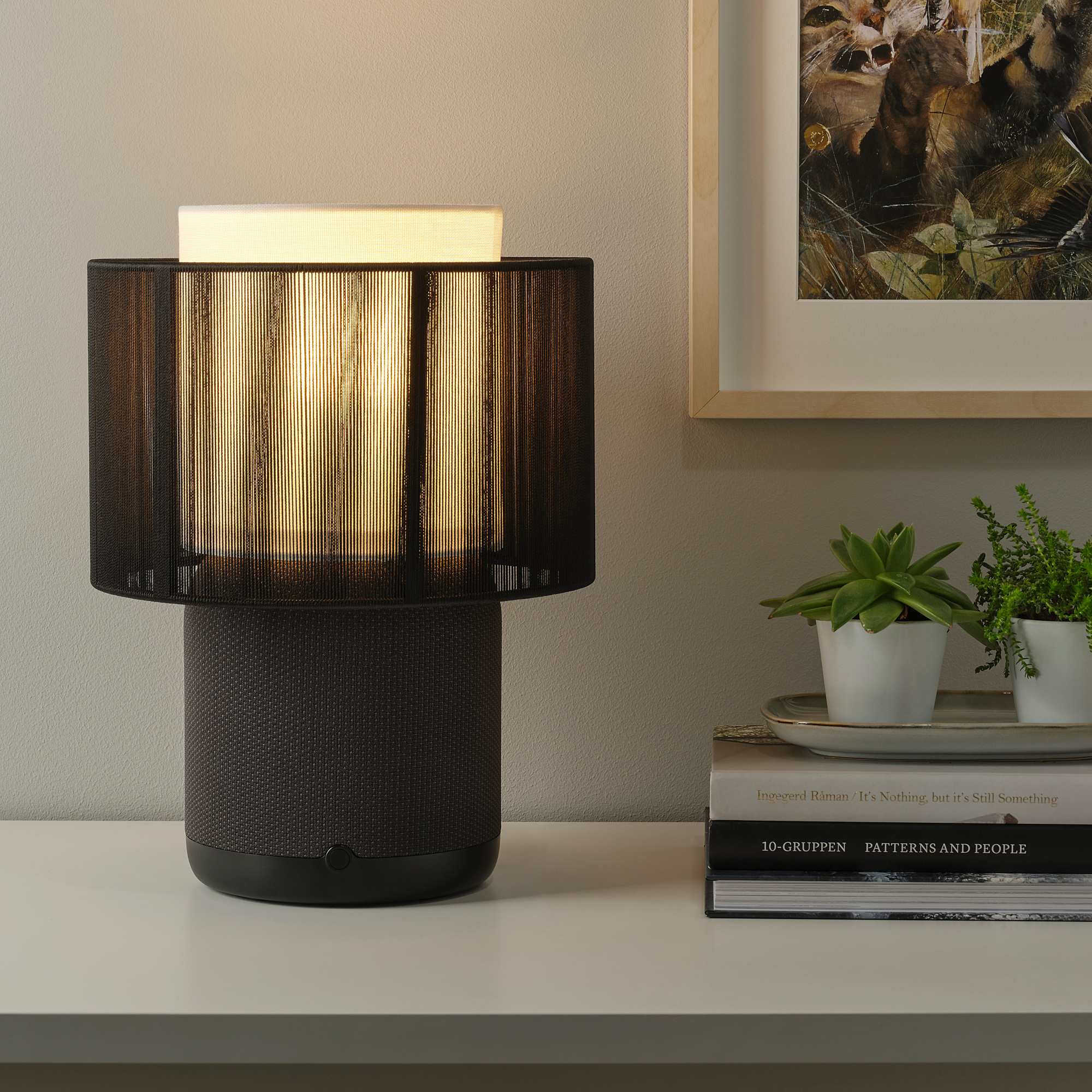 ikea symfonisk table lamp with wifi speaker