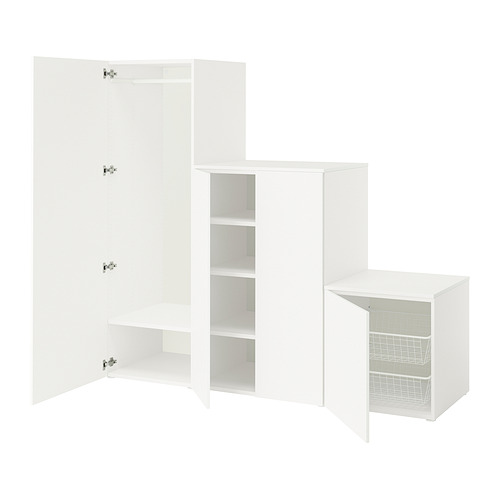 PLATSA wardrobe with 4 doors