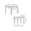 IDANÄS - drop-leaf table, white, 51/86x96 cm | IKEA Hong Kong and Macau