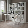 Kallax on sale linnmon workstation