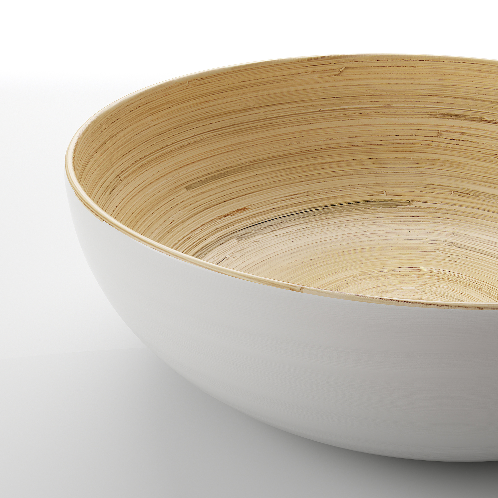 Garantie vriendelijke groet voor het geval dat RUNDLIG - serving bowl, bamboo/white, 30cm | IKEA Hong Kong and Macau