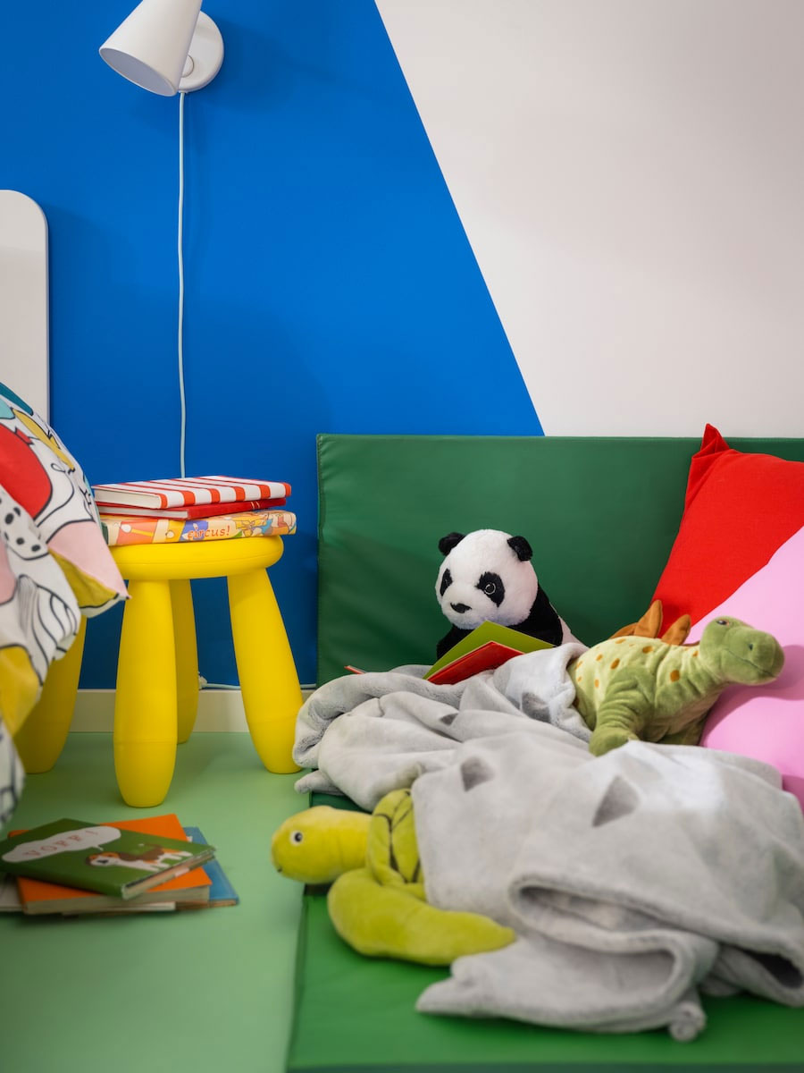 A fun, colourful and well-organised children’s room - IKEA