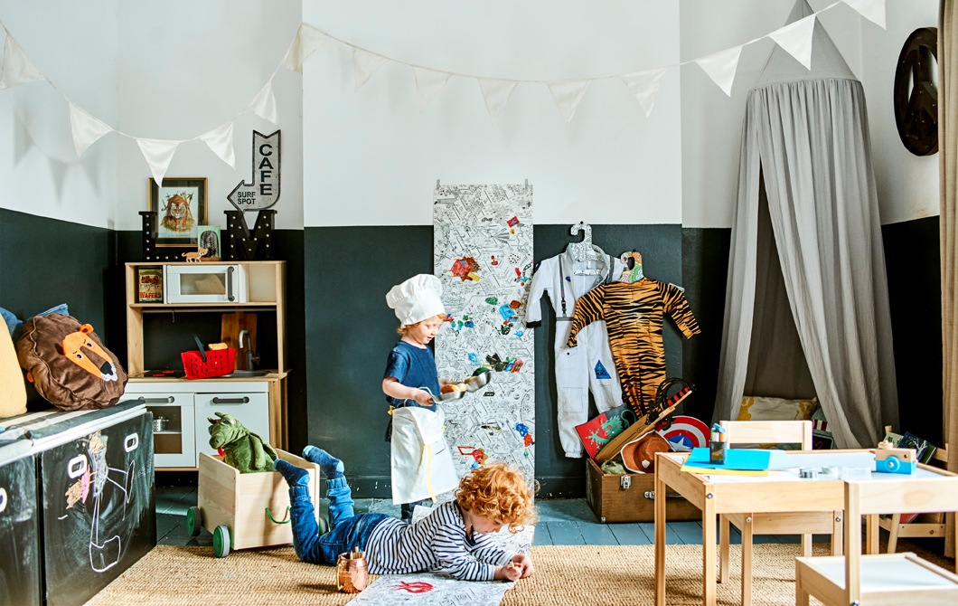 small sofa for children's playroom